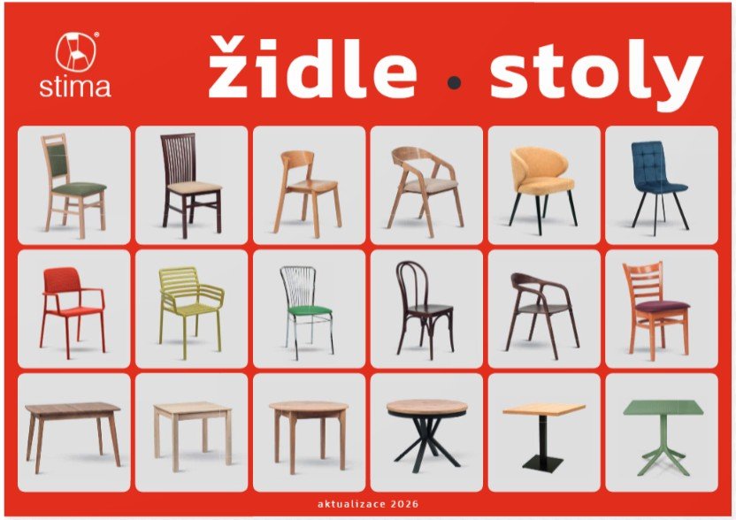       
          STIMA - ŽIDLE A STOLY PRO KOHOKOLI
      